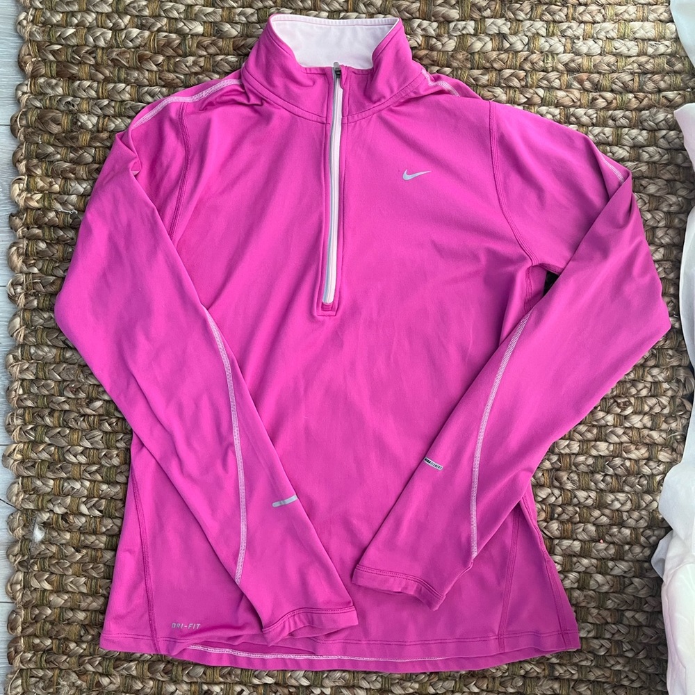 Pink Nike Half Zip